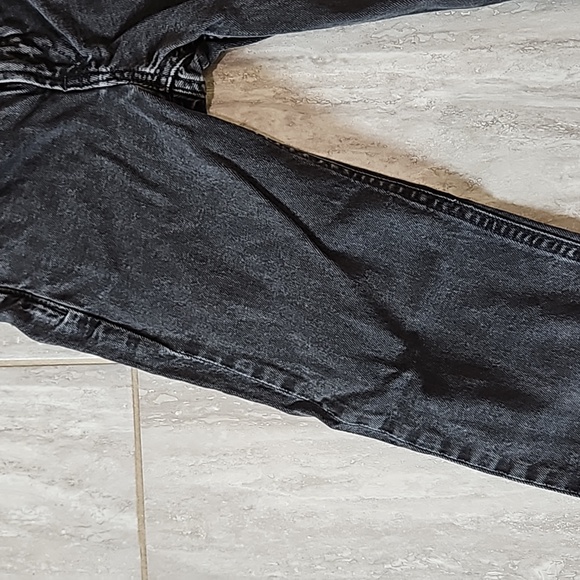 Girls sz 7 SLIM black Gao Jeans 90s loose fit. Adjustable waist. - Picture 3 of 4